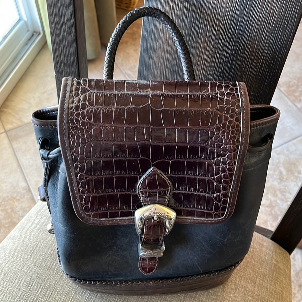 Brighton Leather Backpack